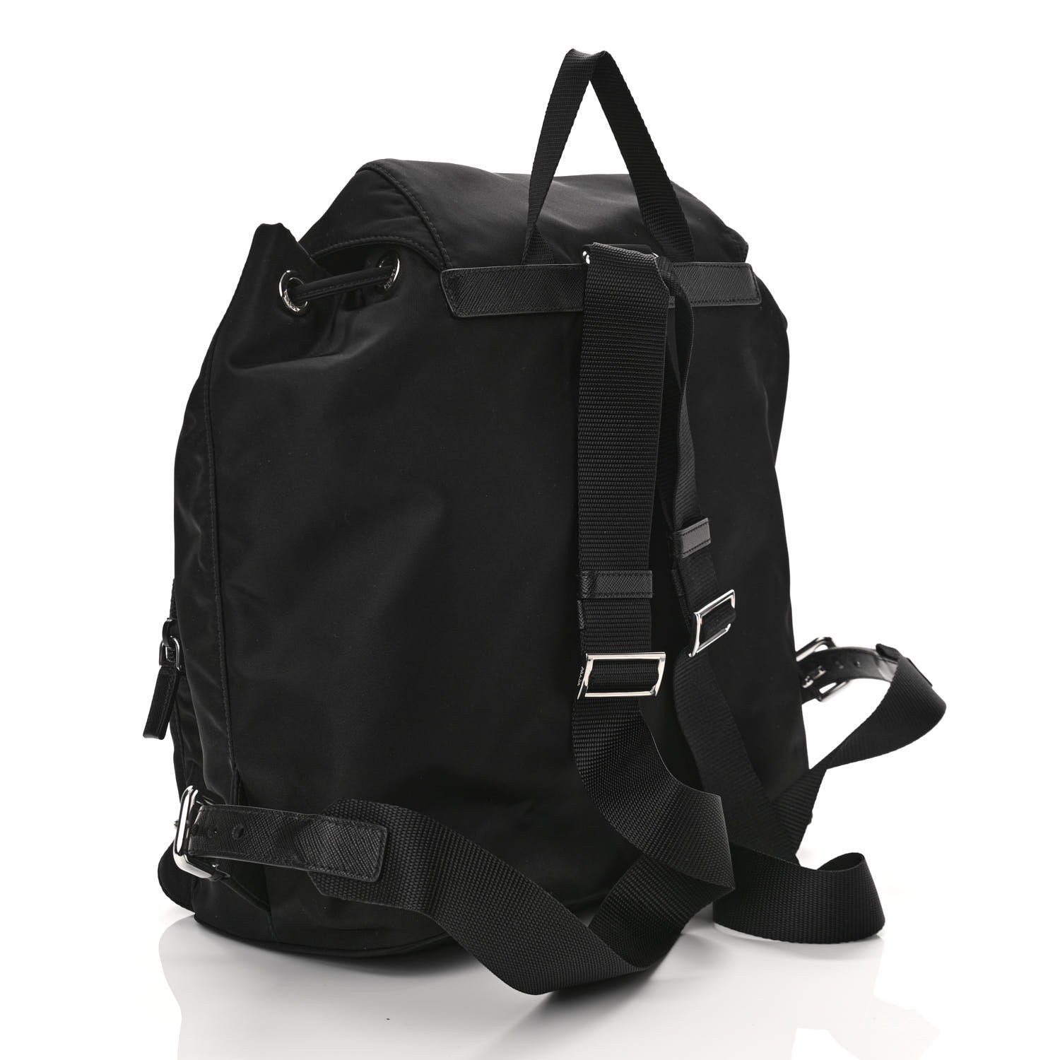 Prada Nylon Vela Large Backpack Black 3 of 10