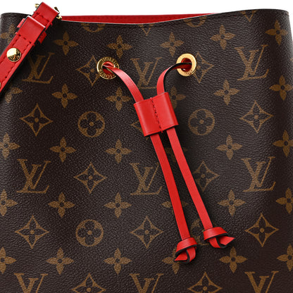 Louis Vuitton Monogram Neonoe MM Coquelicot 7 of 10