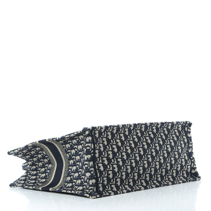 Christian Dior Oblique Book Tote Blue Multicolor 4 of 11