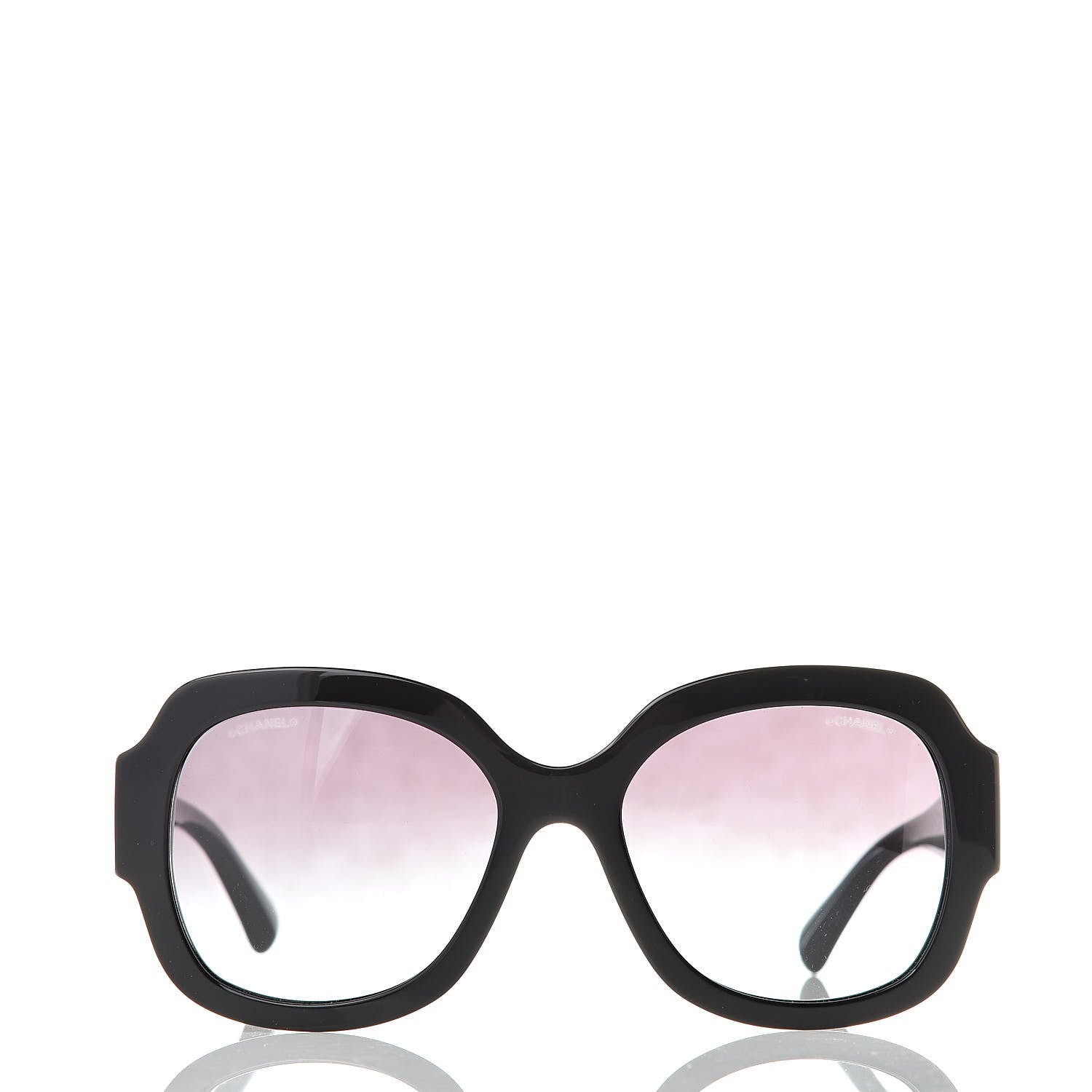 Chanel CC Sunglasses 5373 Black 2 of 8