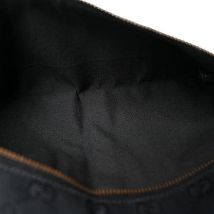 Gucci GG Monogram Double Pocket Belt Bag Black 5 of 11