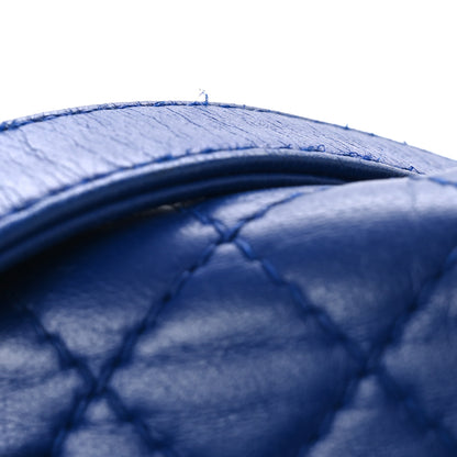 Chanel Lambskin Quilted Medium Boy Flap Black Blue Fonce 12 of 12