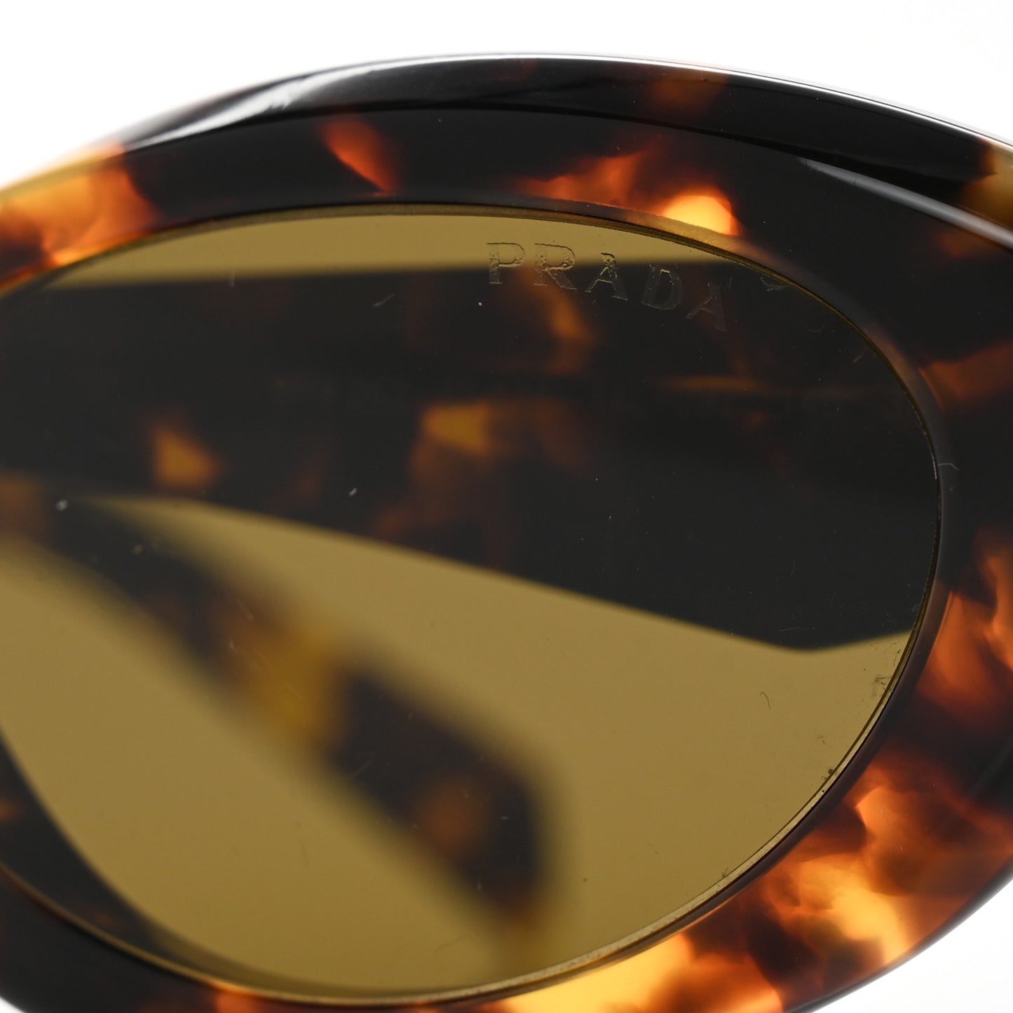 Acetate Oval Sunglasses SPR 26Z Tortoise