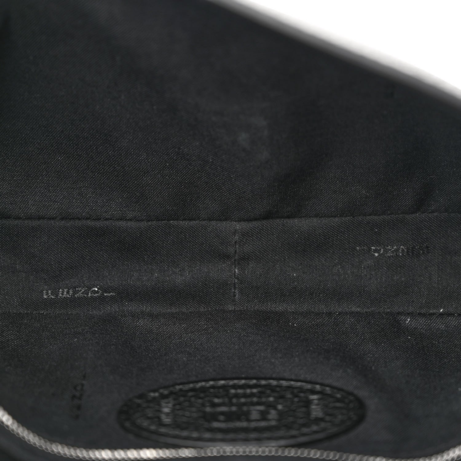 Fendi Cuoio Romano Selleria Belt Baguette Bag Black 5 of 12