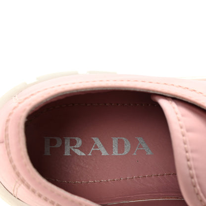 Prada Re-Nylon Gabardine Triangle Logo Double Wheel 50mm Sneakers 37.5 Alabastro 8 of 9