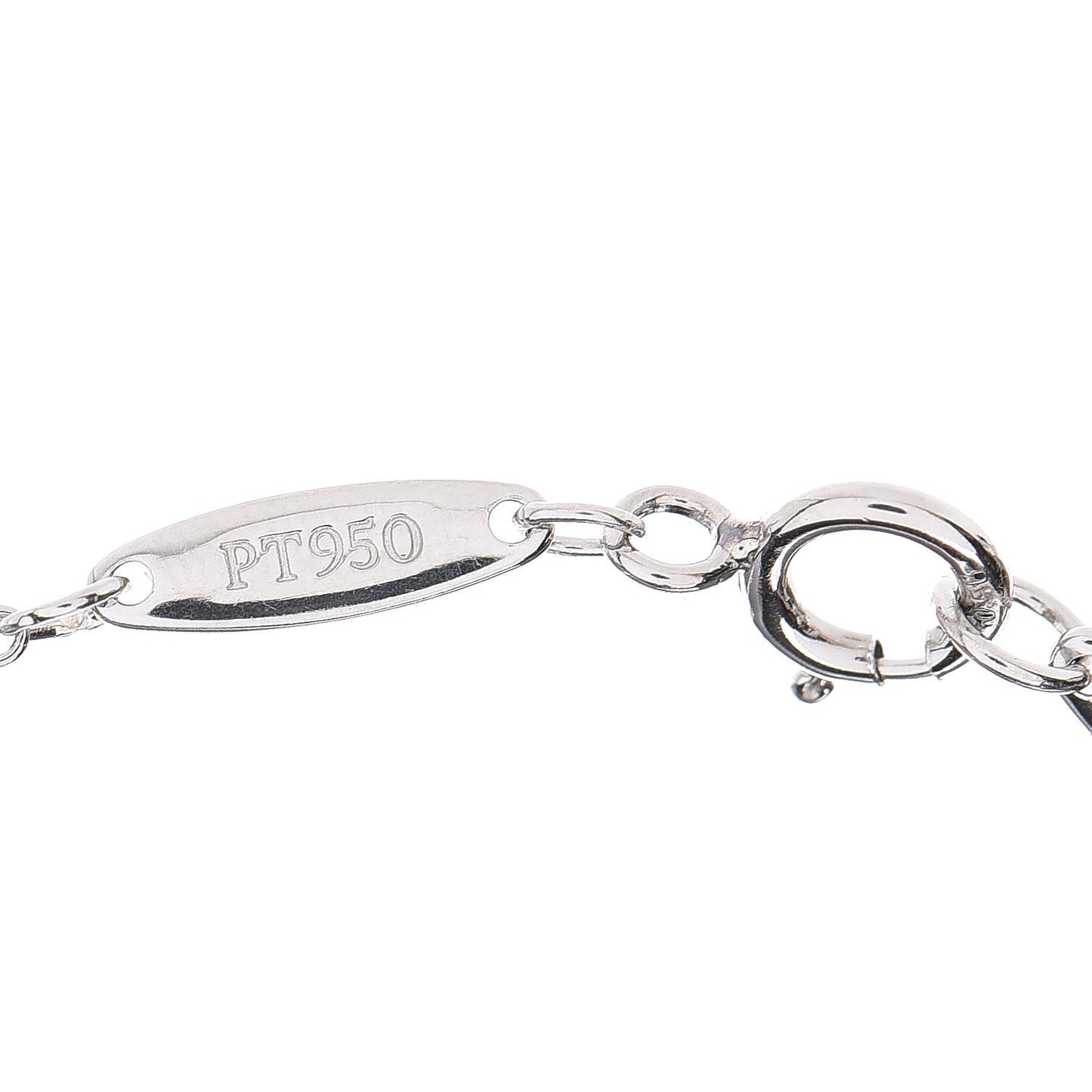 Platinum Diamond .21ct Elsa Peretti Diamonds by the Yard Pendant Necklace