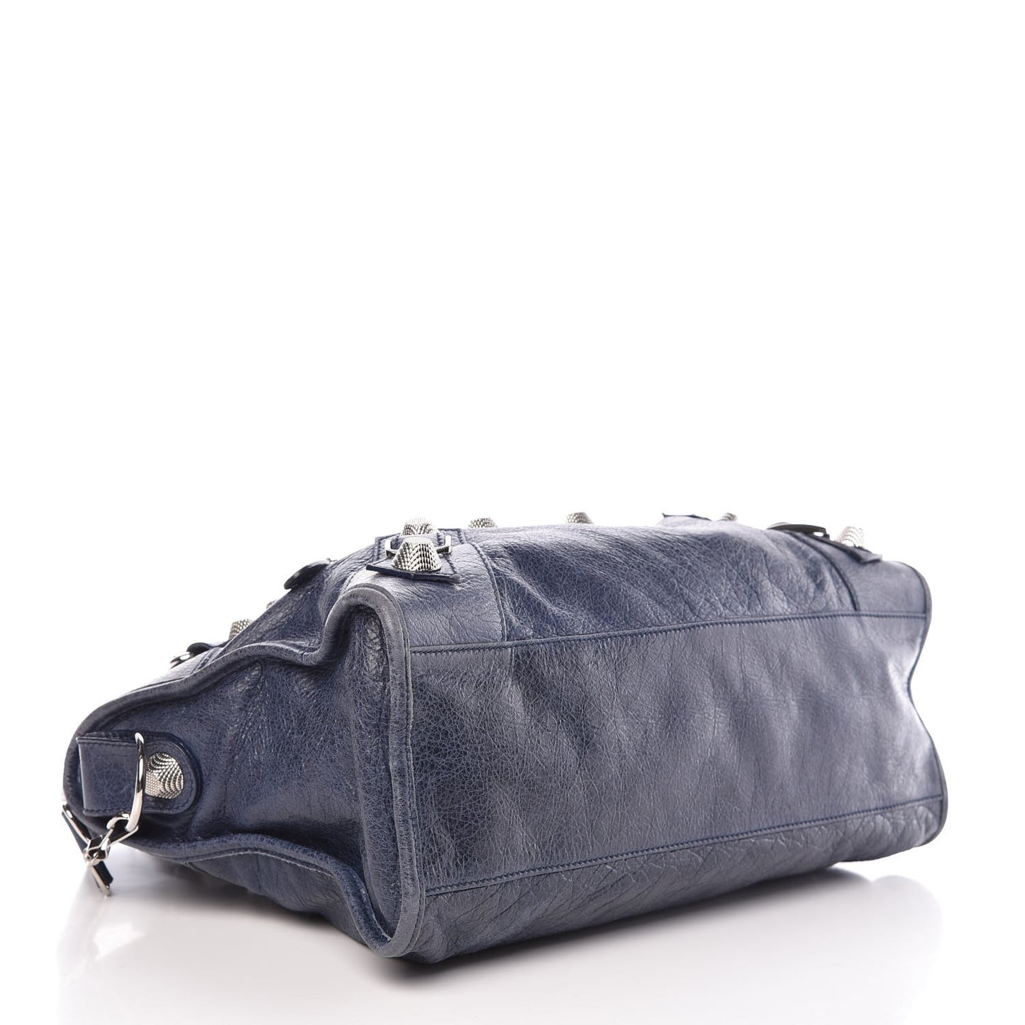 Agneau Giant 21 Silver Hardware City Bleu Roi