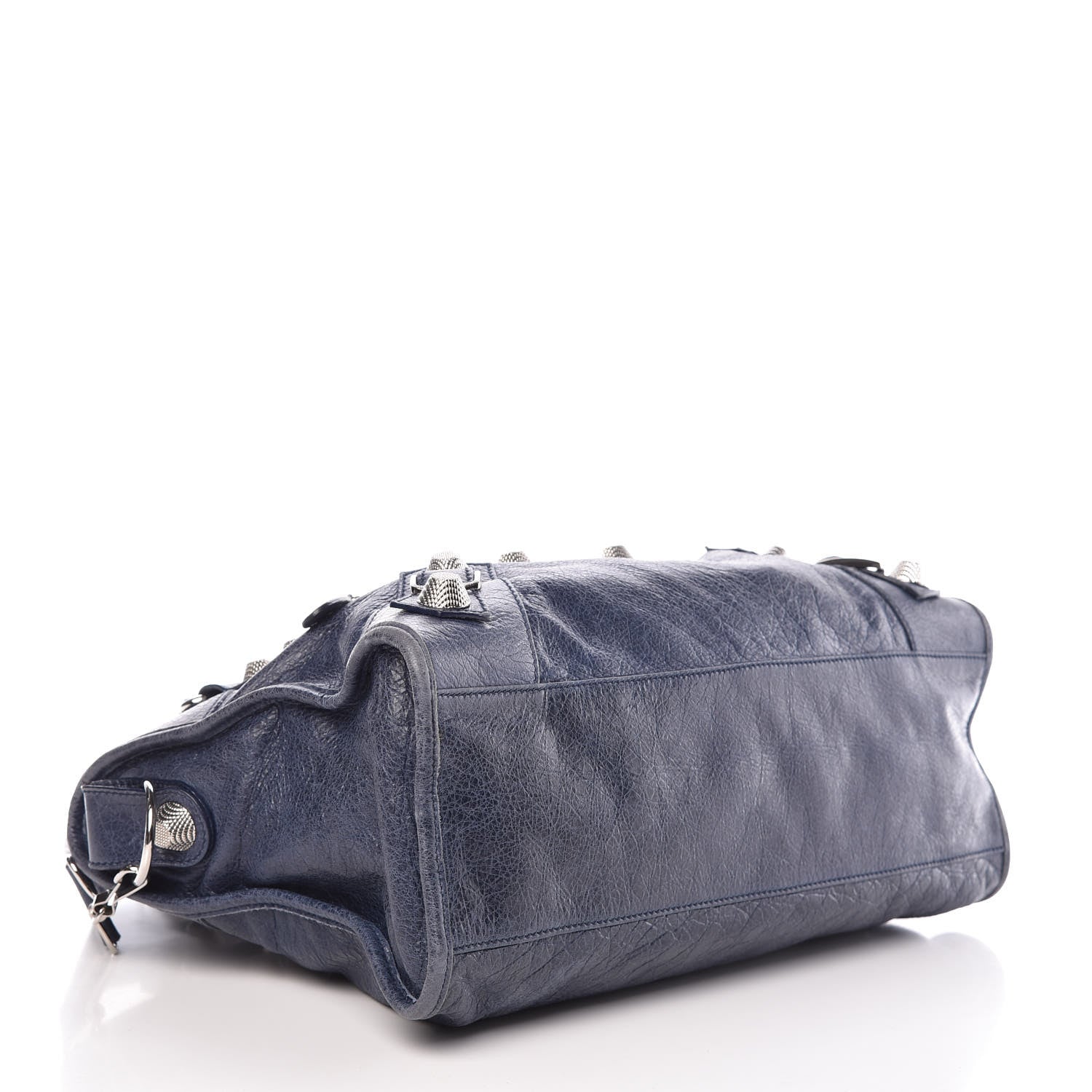 Balenciaga Agneau Giant 21 Silver Hardware City Bleu Roi 5 of 19