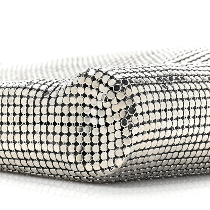Jimmy Choo Metal Mesh Callie Tassel Shoulder Bag Silver 8 of 9