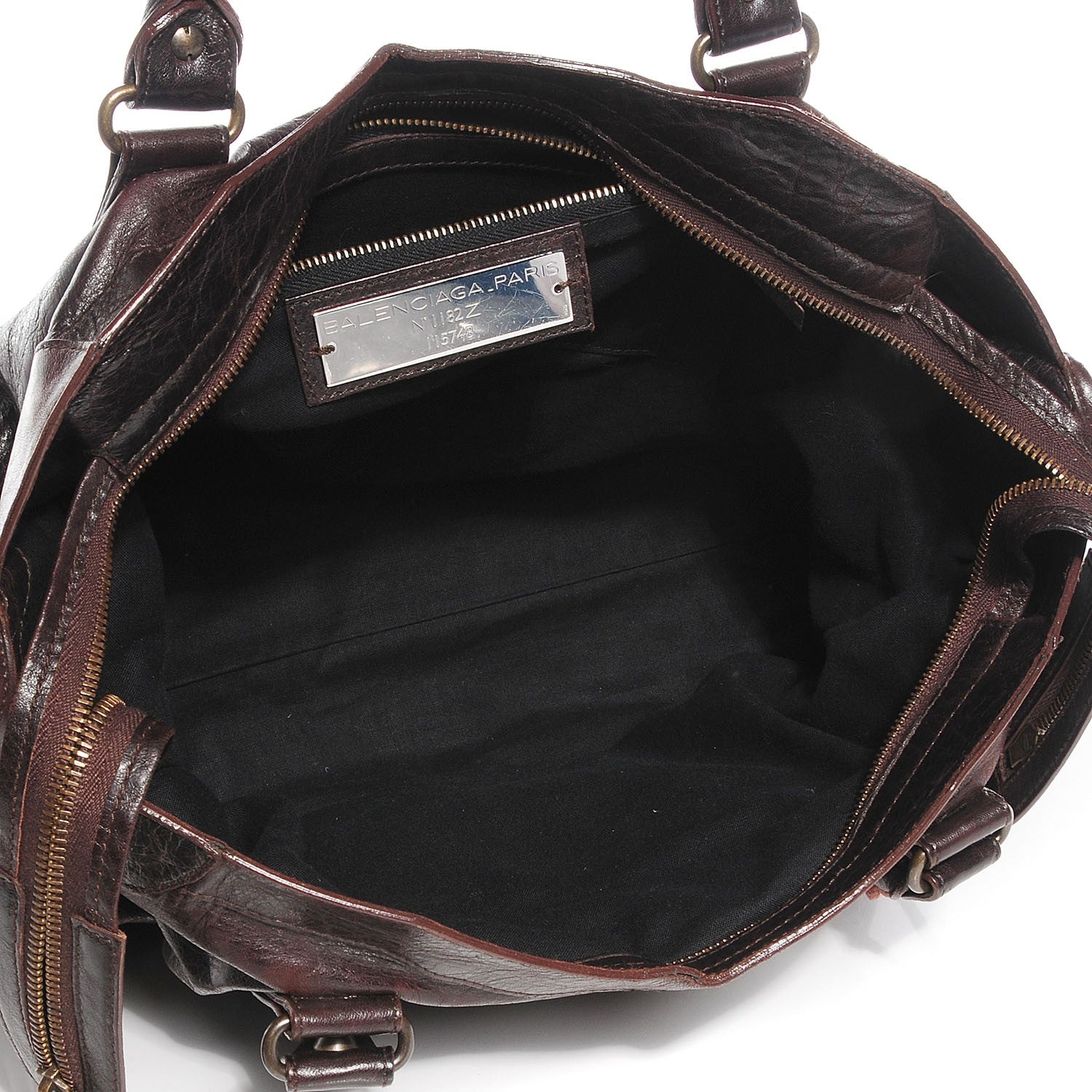 Balenciaga Chevre Classic Hardware City Chocolate 5 of 15