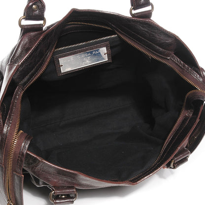 Balenciaga Chevre Classic Hardware City Chocolate 5 of 15