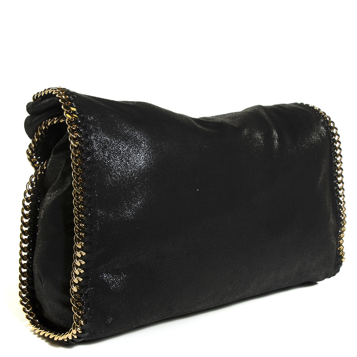 Stella McCartney Shaggy Deer Big Falabella Tote Black 3 of 10