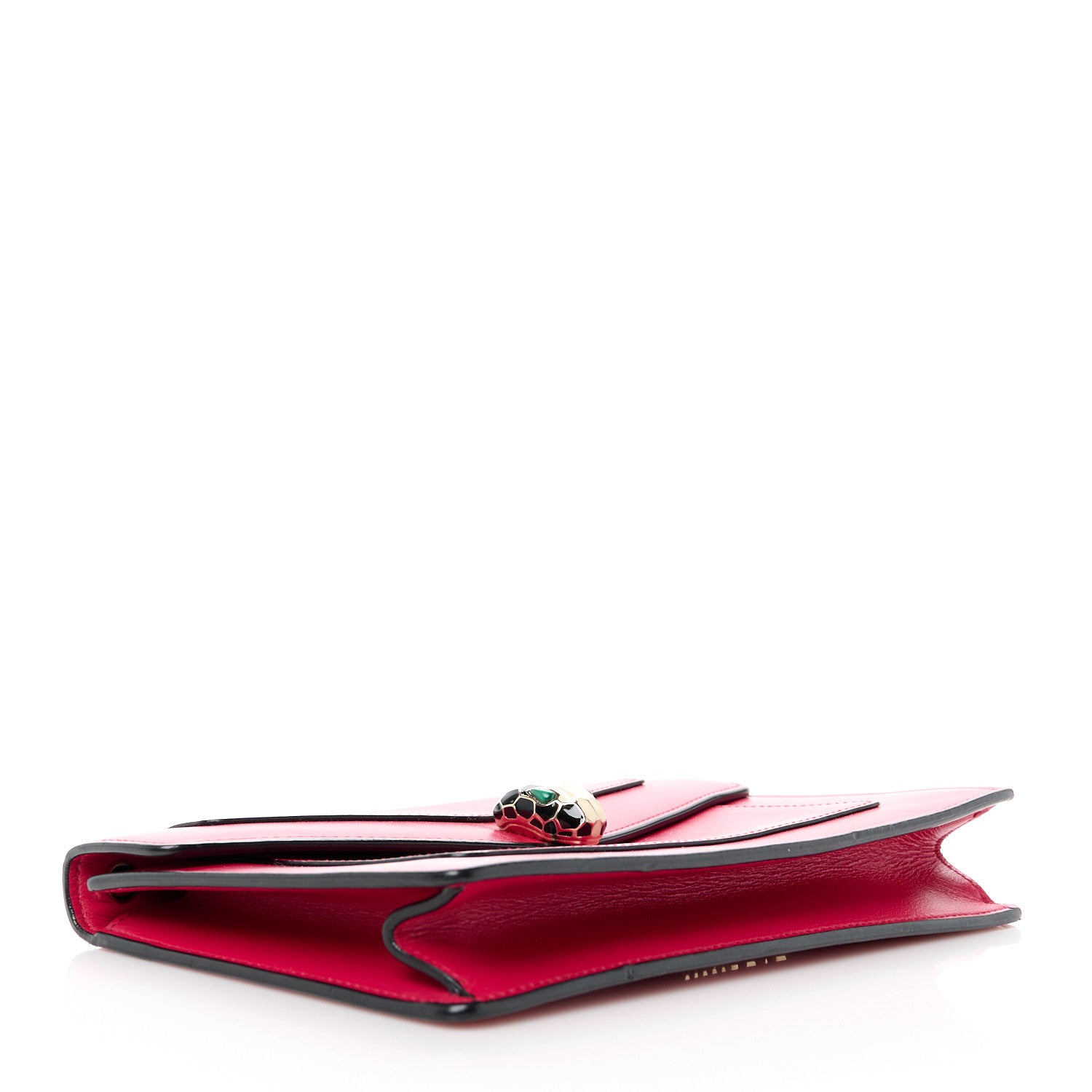 Bulgari Calfskin Serpenti Forever Shoulder Bag Pink 4 of 12