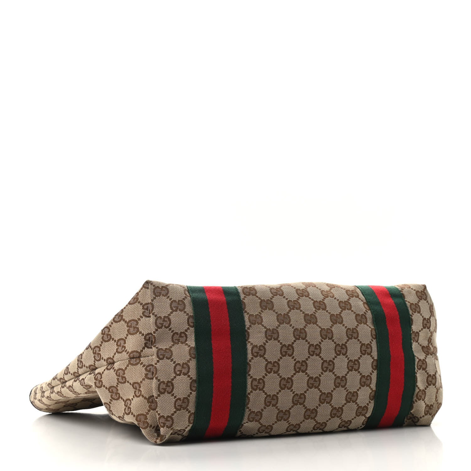 Gucci Monogram Web Large Jolie Tote Brown 3 of 10