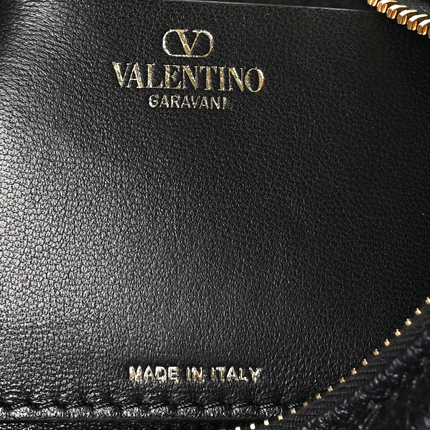 Valentino Garavani Grainy Calfskin Small Vlogo Moon Hobo Bag Black 6 of 9