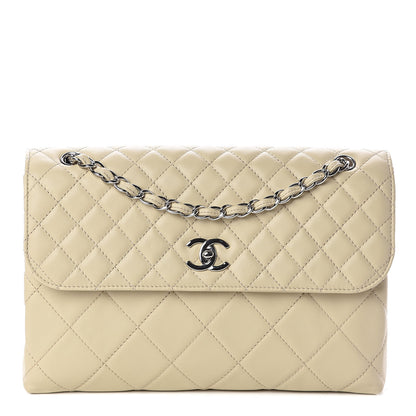 Chanel Calfskin Quilted In the Business Flap Bag Beige Clair 1 of 12
