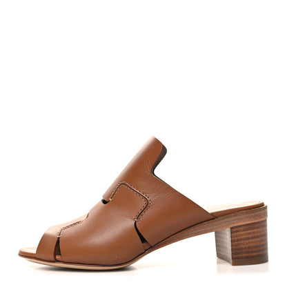 Hermes Calfskin Right Mules 36 Palissandre 1 of 10