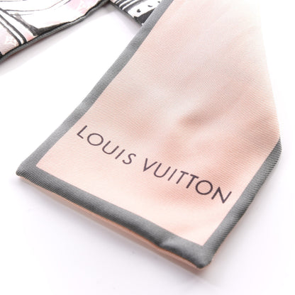 Louis Vuitton Silk Monogram Trunks Bandeau Rose Poudre 2 of 2