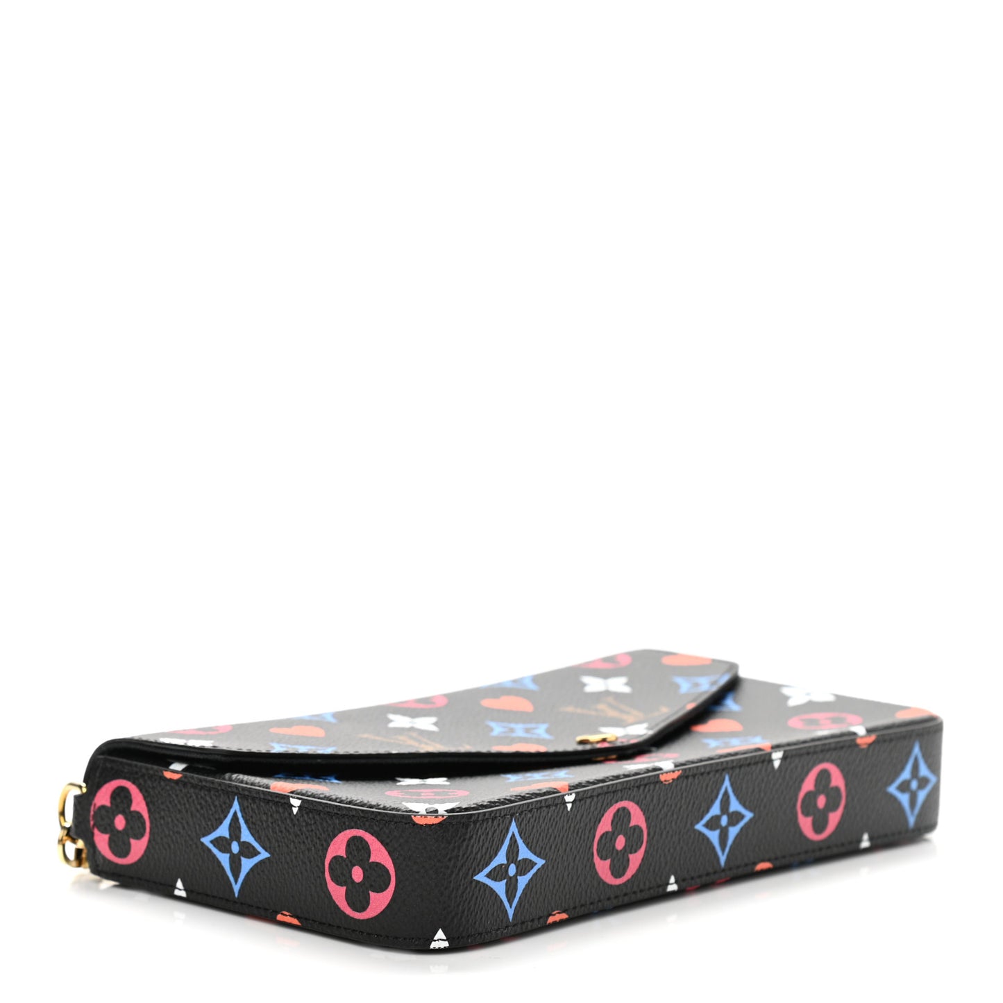 Game On Felicie Chain Wallet Black