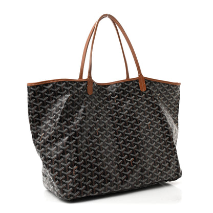 Goyard Goyardine Saint Louis GM Black Gold 4 of 11