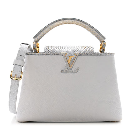 Louis Vuitton Taurillon Snakeskin Capucines BB 1 of 11