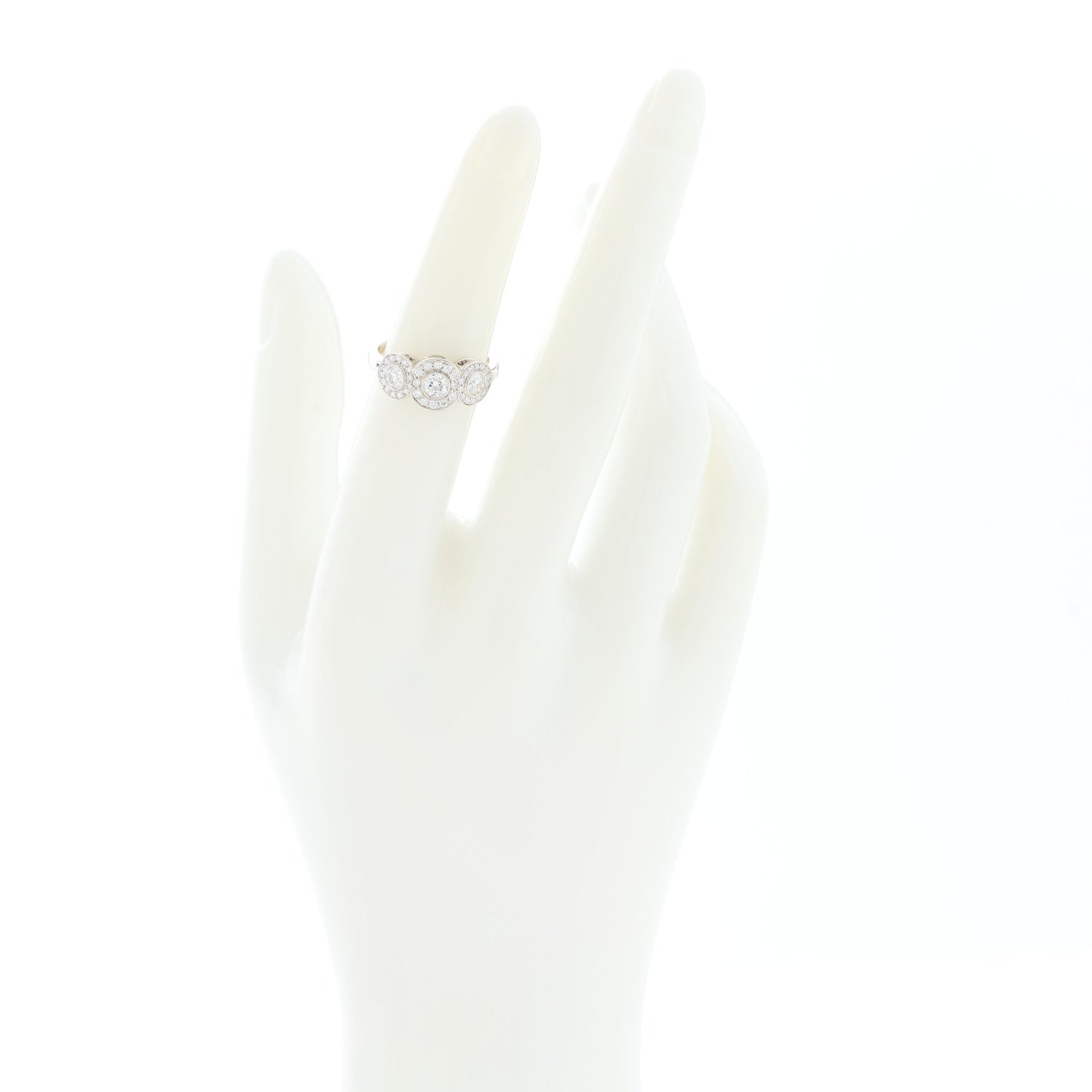 Tiffany Platinum Diamond Circlet Ring 49 5 2 of 6
