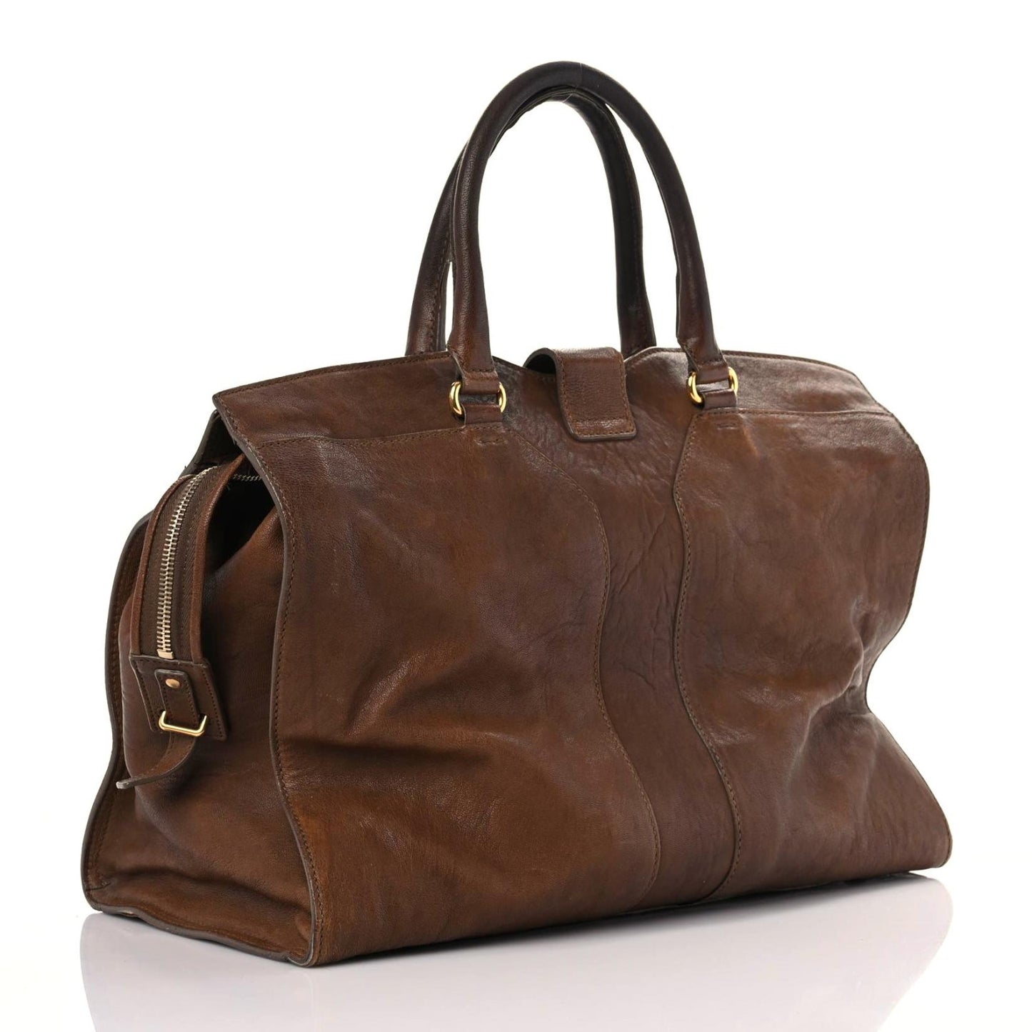 Sheepskin Large Cabas ChYc Biscuit