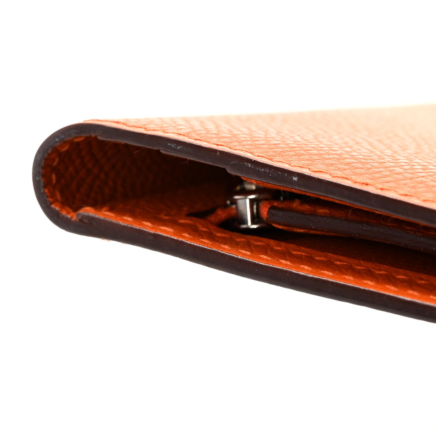 Epsom Bearn Gusset Wallet Orange