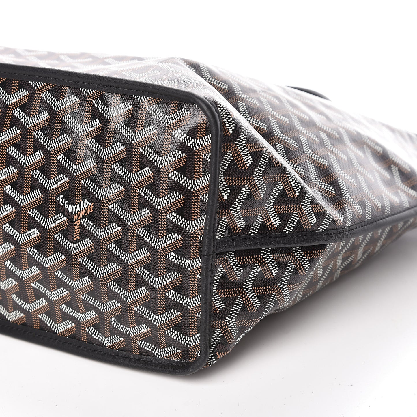Goyardine Reversible Anjou PM Black