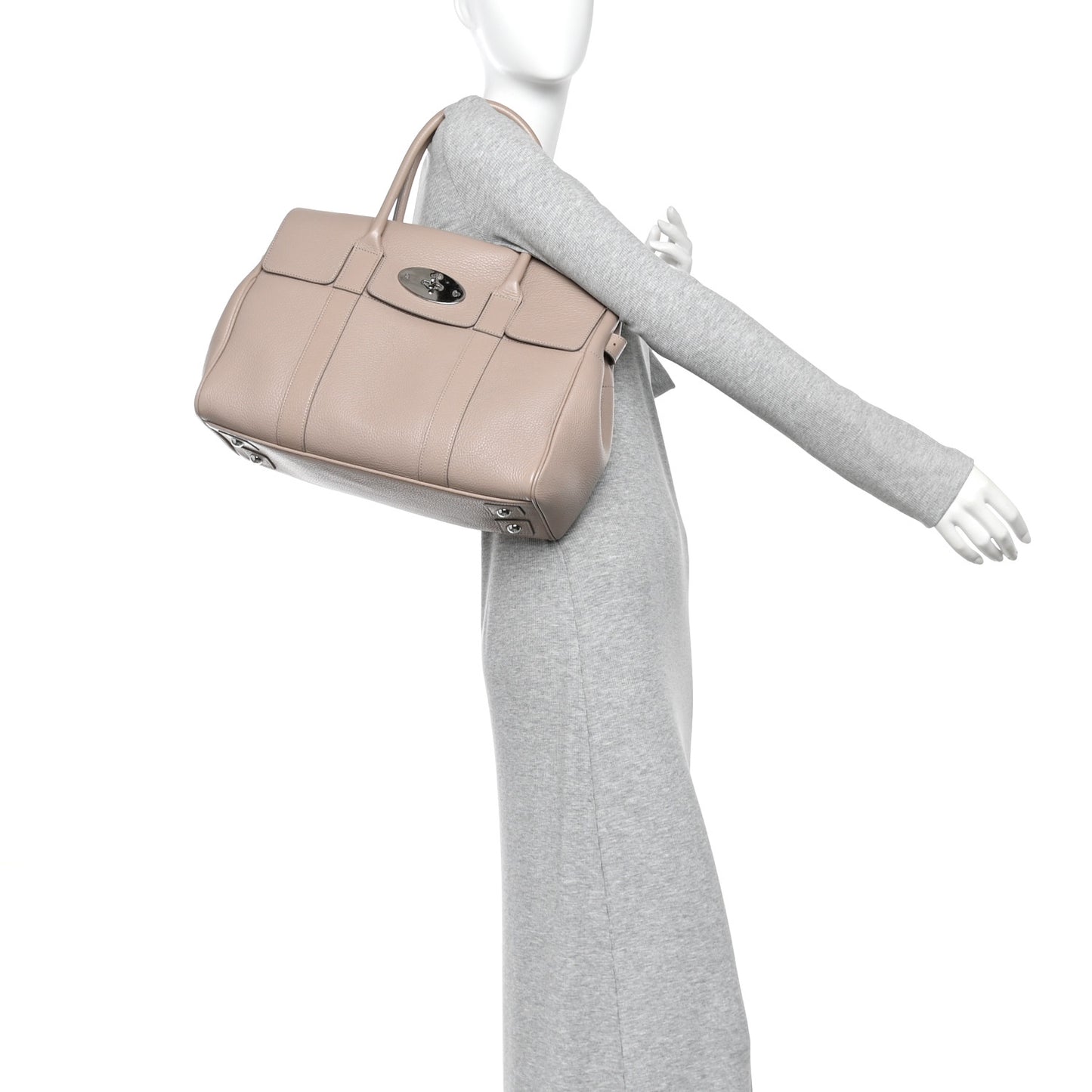 Heavy Grain Calfskin Bayswater Putty