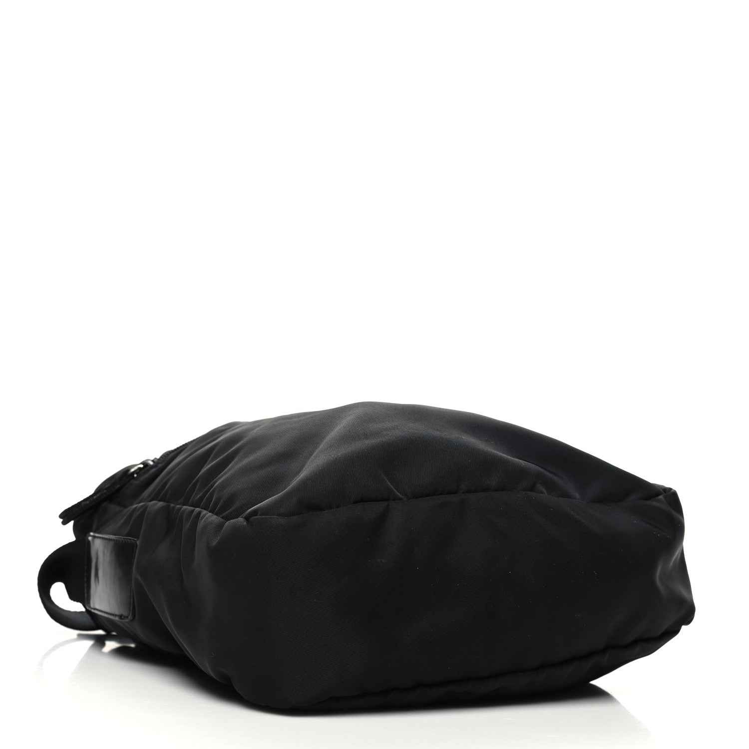 Prada Nylon Flat Messenger Bag Black 4 of 10