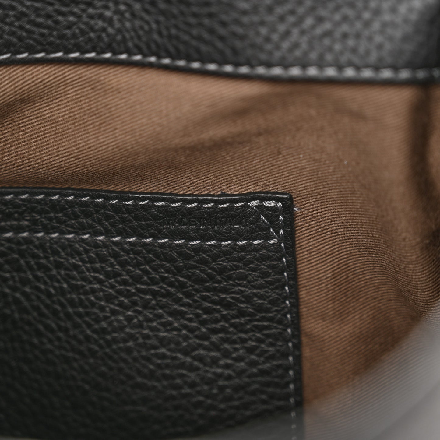 Calfskin Medium Marcie Round Crossbody Bag Black