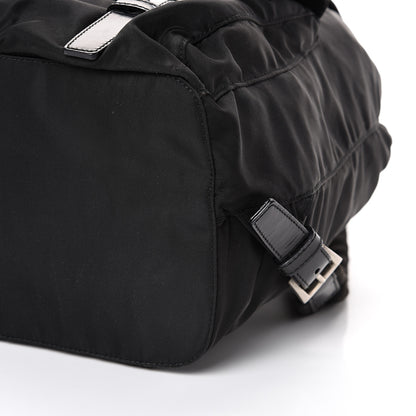 Prada Tessuto Nylon Vela Small Backpack Black 9 of 9