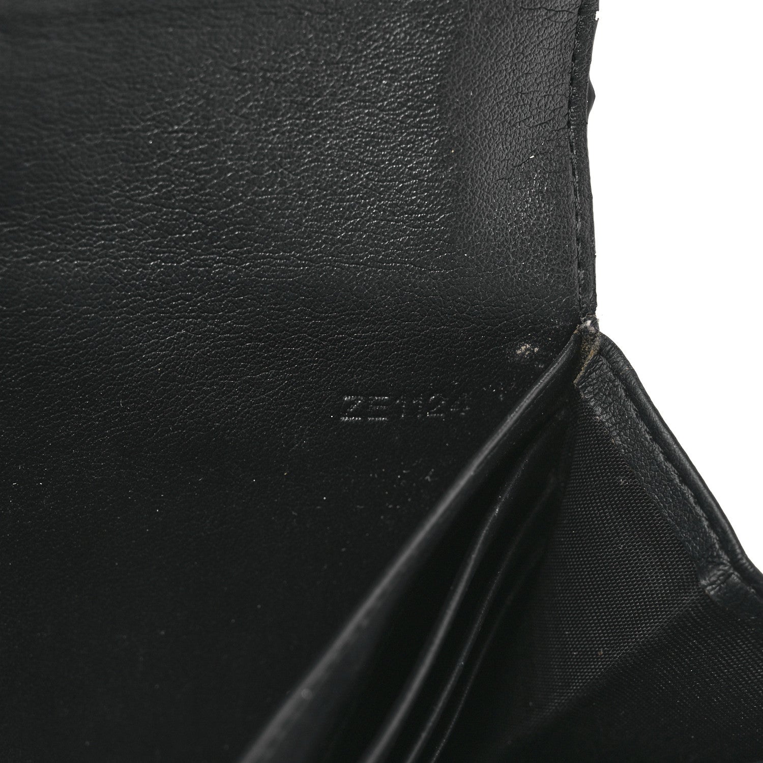 Givenchy Textured Coated Canvas Magnolia and Moth Flap Wallet Black 6 of 13