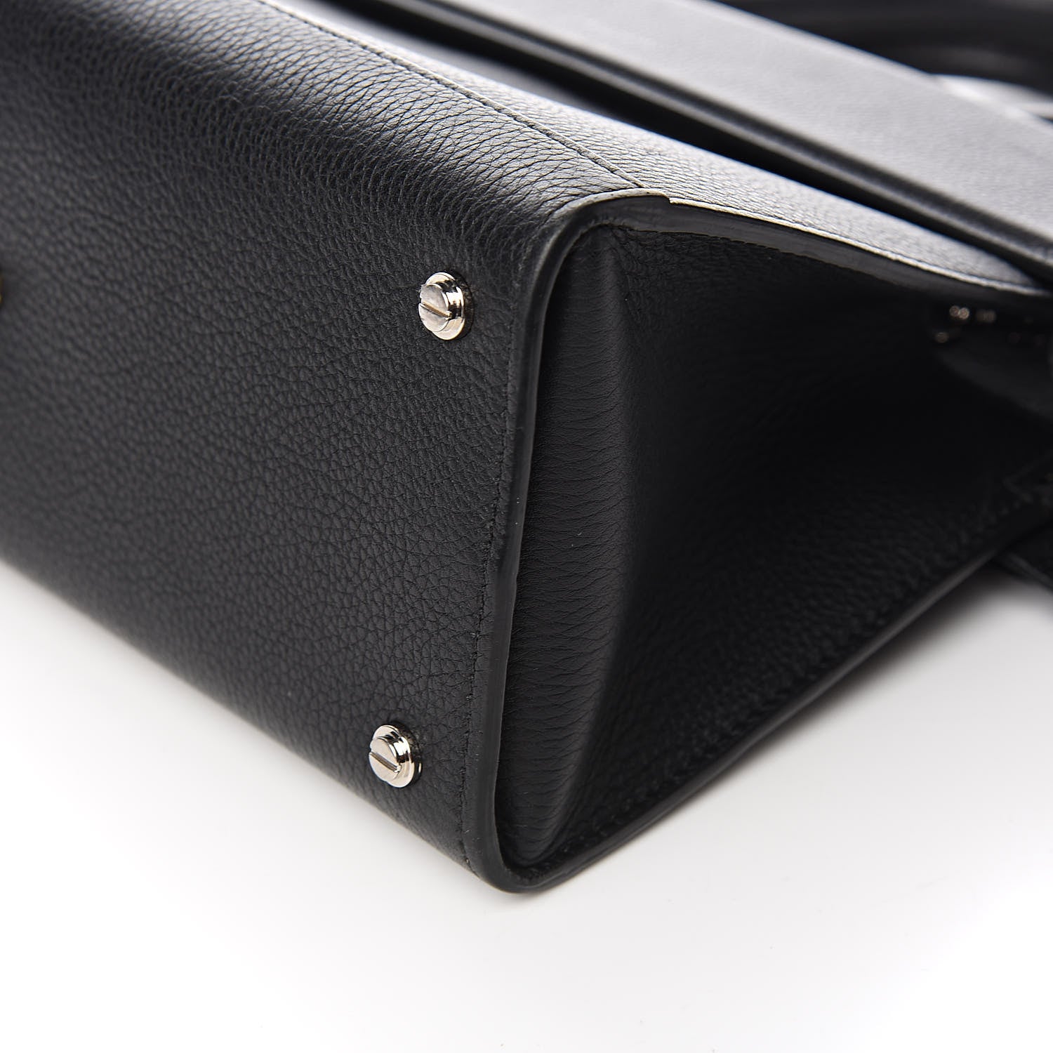 Givenchy Grained Calfskin Small Horizon Satchel Black 9 of 10