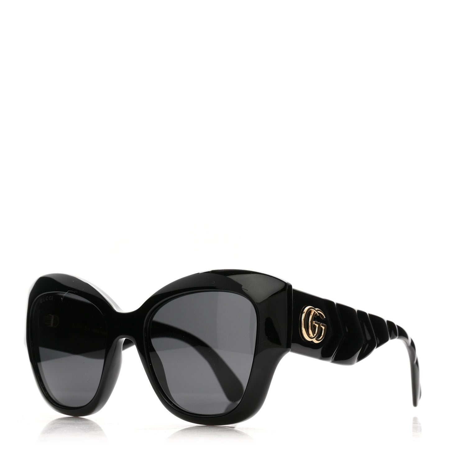 Acetate GG Butterfly Sunglasses GG0808S Black