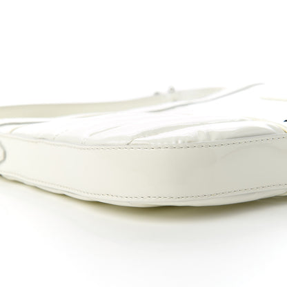 Burberry Patent Calfskin Crossbody Bag White 6 of 11