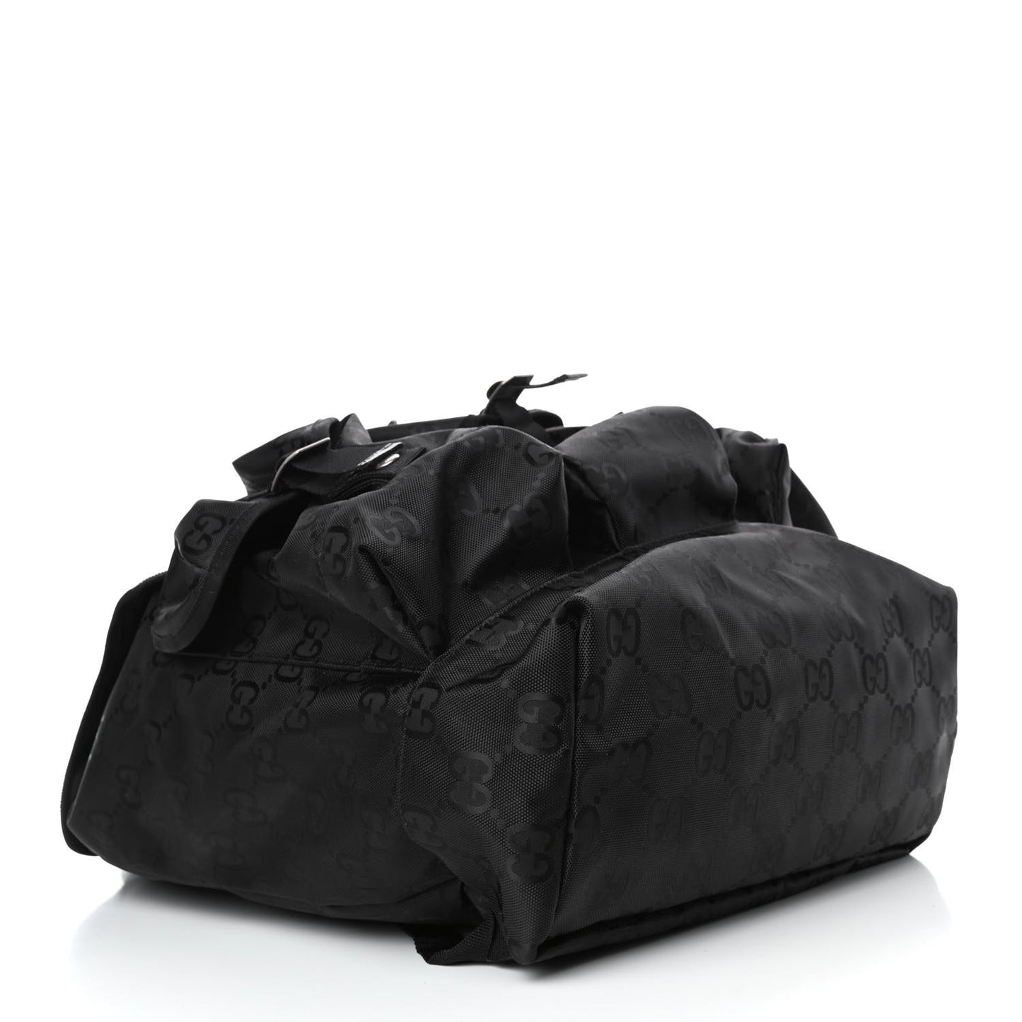 Econyl Nylon Monogram Off The Grid Utility Pocket Backpack Black