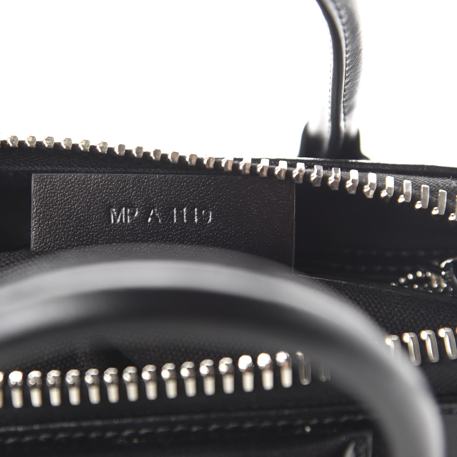 Givenchy Shiny Lord Calfskin Mini Antigona Black 9 of 10