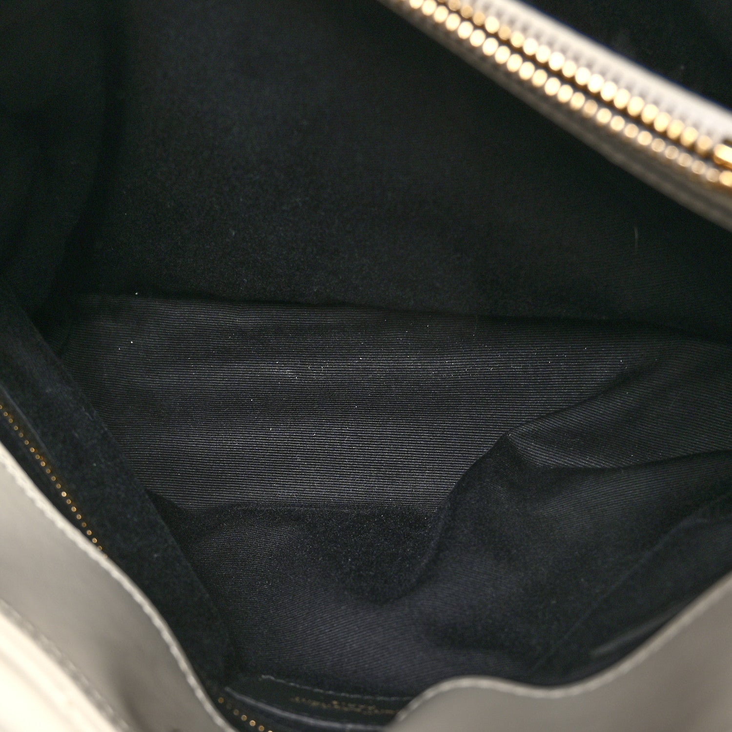 Saint Laurent Calfskin Y Quilted Monogram Medium Loulou Chain Satchel Crema Soft 6 of 11