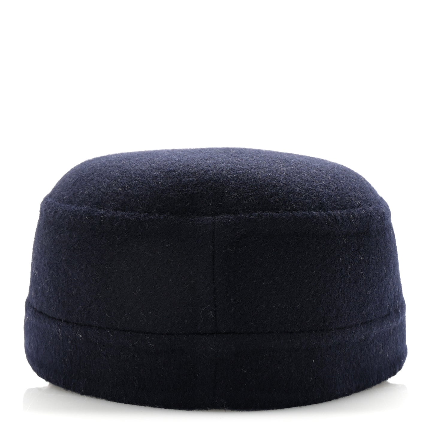 Wool Oblique Reversible Chic Military Cap 58 Blue