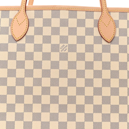 Louis Vuitton Damier Azur Neo Neverfull MM 7 of 9