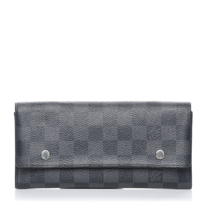 Louis Vuitton Damier Graphite Portefeuille Long Modulable Wallet 1 of 9