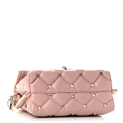 Valentino Garavani Nappa Medium Candystud Top Handle Bag Poudre 4 of 9