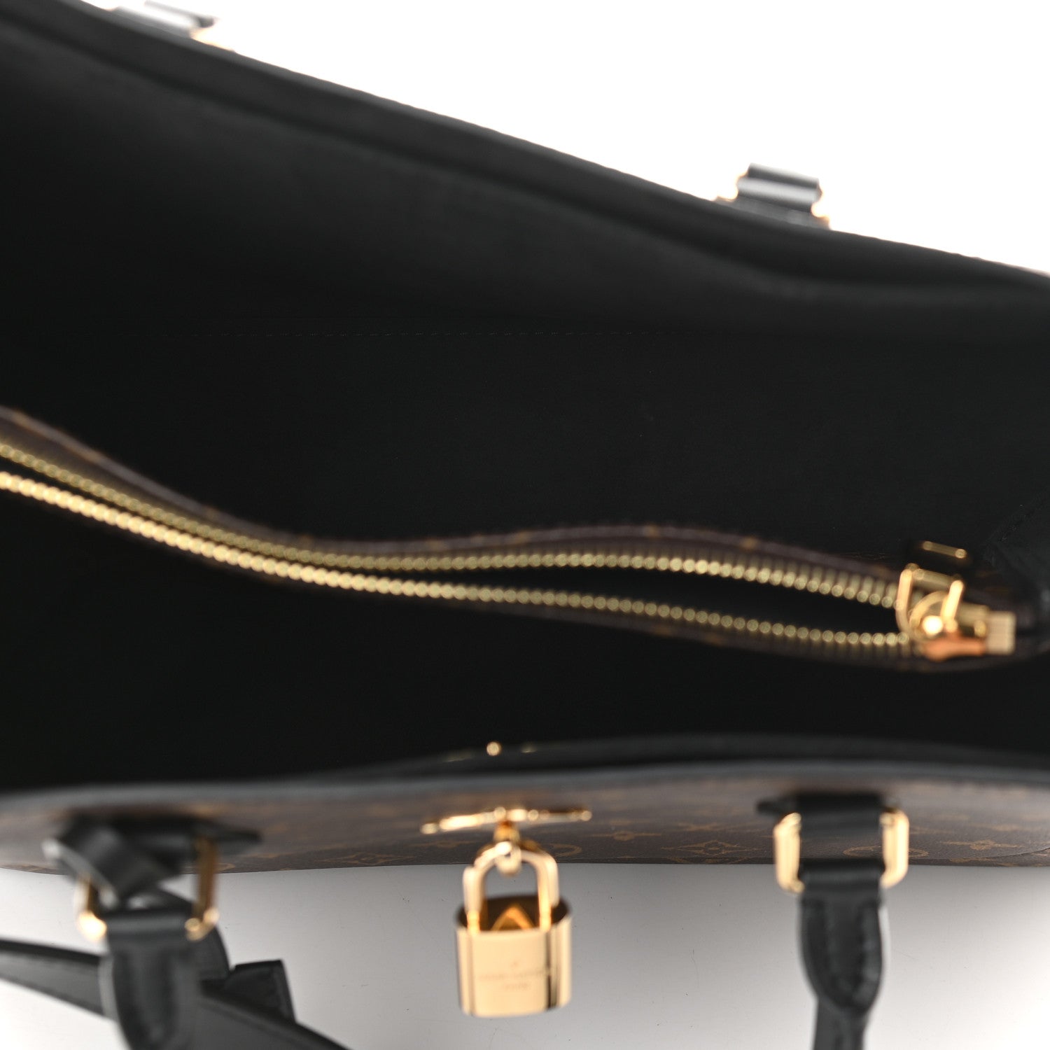 Louis Vuitton Monogram Flower Tote Black 5 of 8