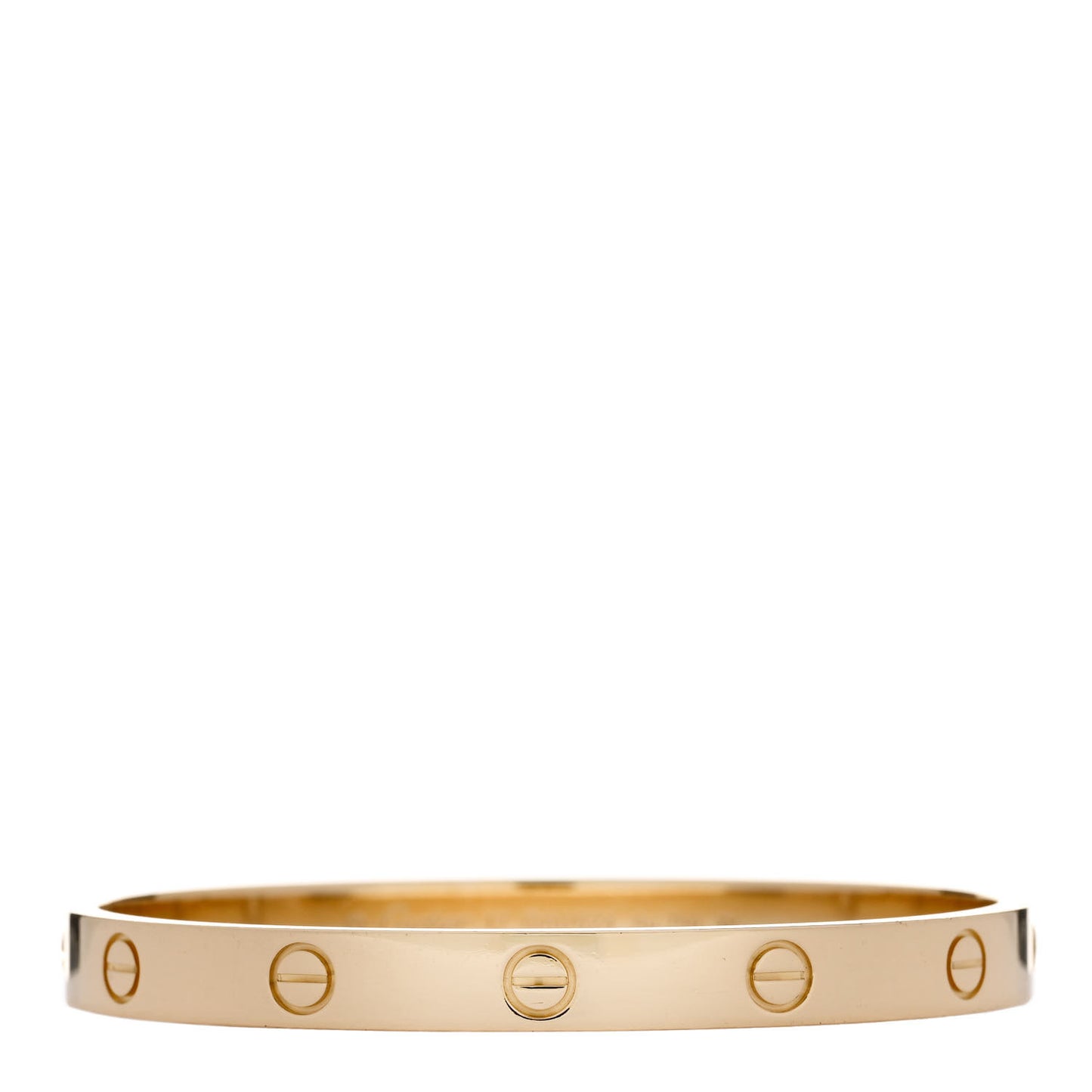 18K Yellow Gold LOVE Bracelet 17