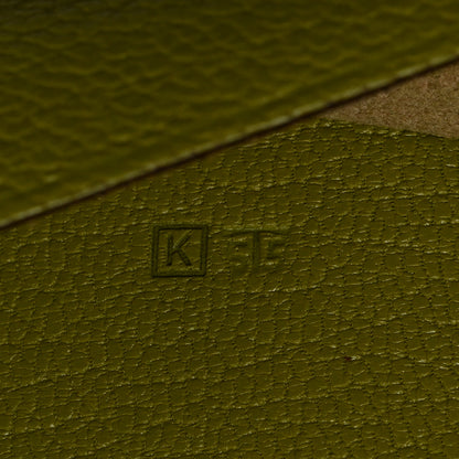 Hermes Chevre Mysore Verso Vision II Agenda Cover Ebene Vert Anis 7 of 8