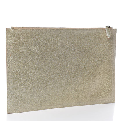 Givenchy Patent Glitter Large Antigona Pouch Gold 3 of 16