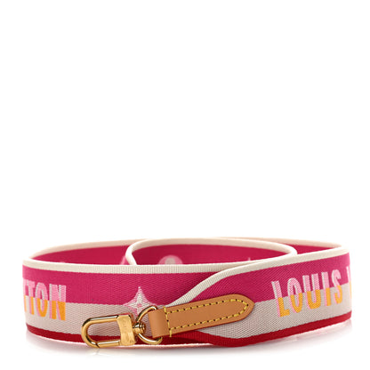 Louis Vuitton Jacquard Speedy Bandouliere 20 Shoulder Strap Fuchsia 1 of 3