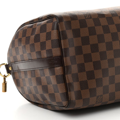 Louis Vuitton Damier Ebene Speedy Bandouliere 30 9 of 10